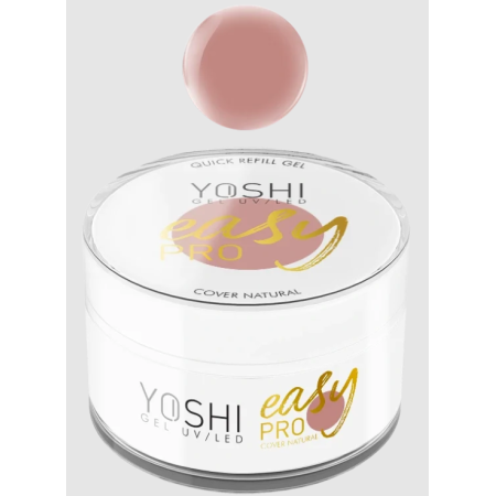 Yoshi Żel Easy PRO Gel UV LED COVER NATURAL 50ml Ml