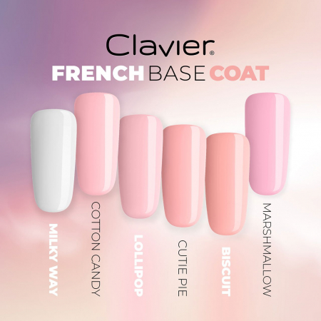 Clavier French Base Coat – Marshmallow- F6
